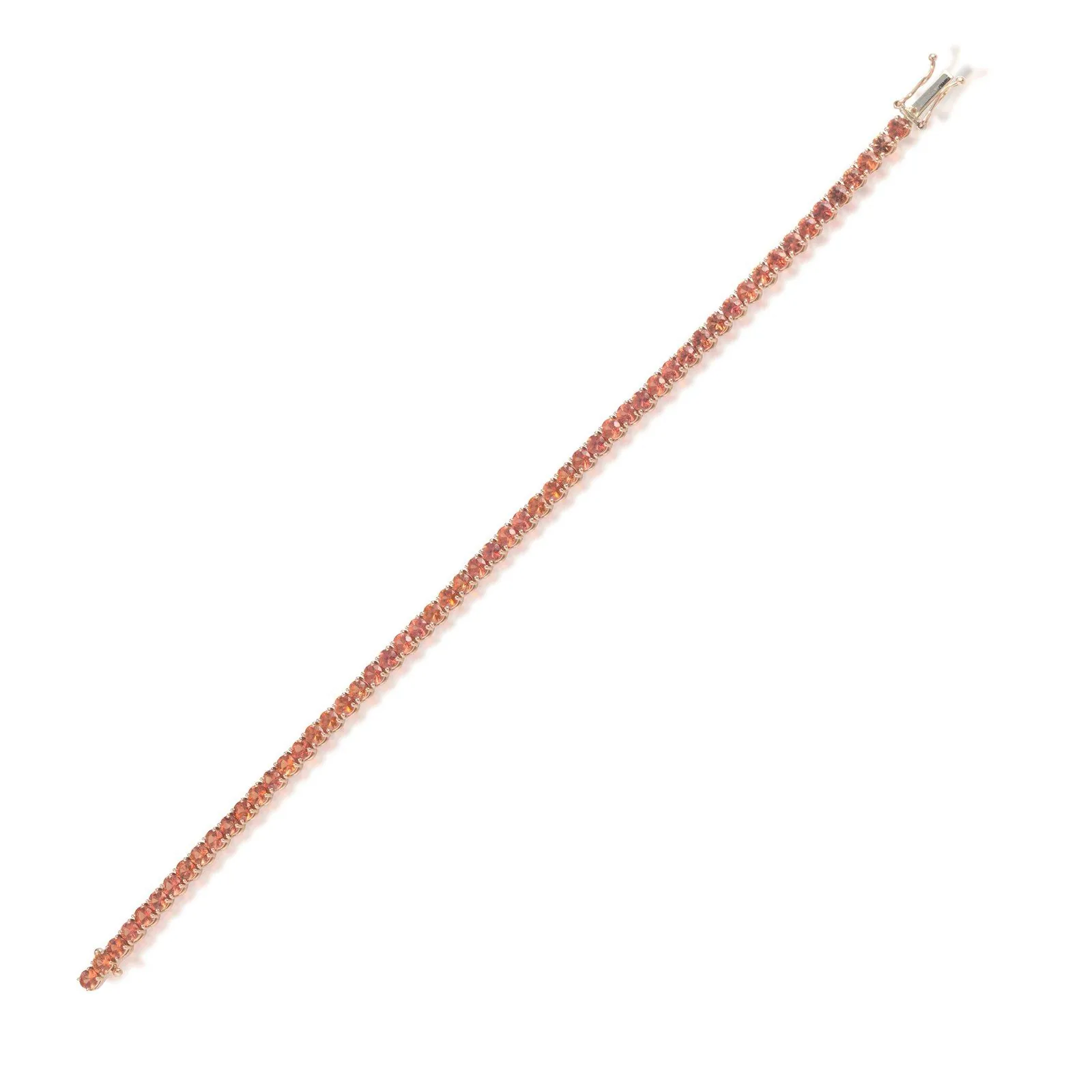 Sunset Orange (MX-B21), Orange sapphires, Ø 2.9 mm