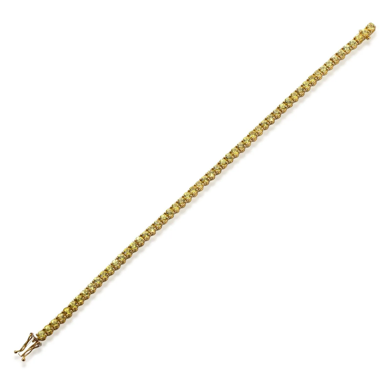Canary Yellow (MX-B22), Yellow sapphires, Ø 2.9 mm